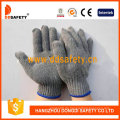 CE-Qualität Stretchy Handschuhe, graue Baumwolle / Polyester Handschuhe (DCK503)